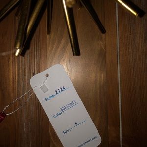 NWT Designer Long Illusion V-Neck Prom Dress